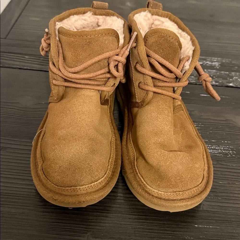 UGG Tan Suede Ankle Boots 2
